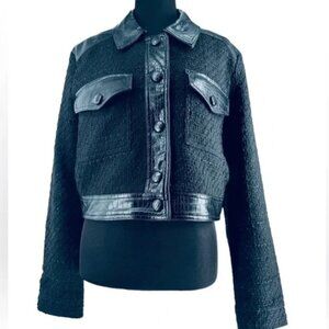 NWT - Christian Lacoix - Boucle & Leather Jacket - Size Small